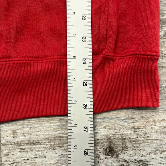 Vintage University of Las Vegas UNLV Rebels Red Mens L Collegiate Hoodie 90s - Picture 4 of 8